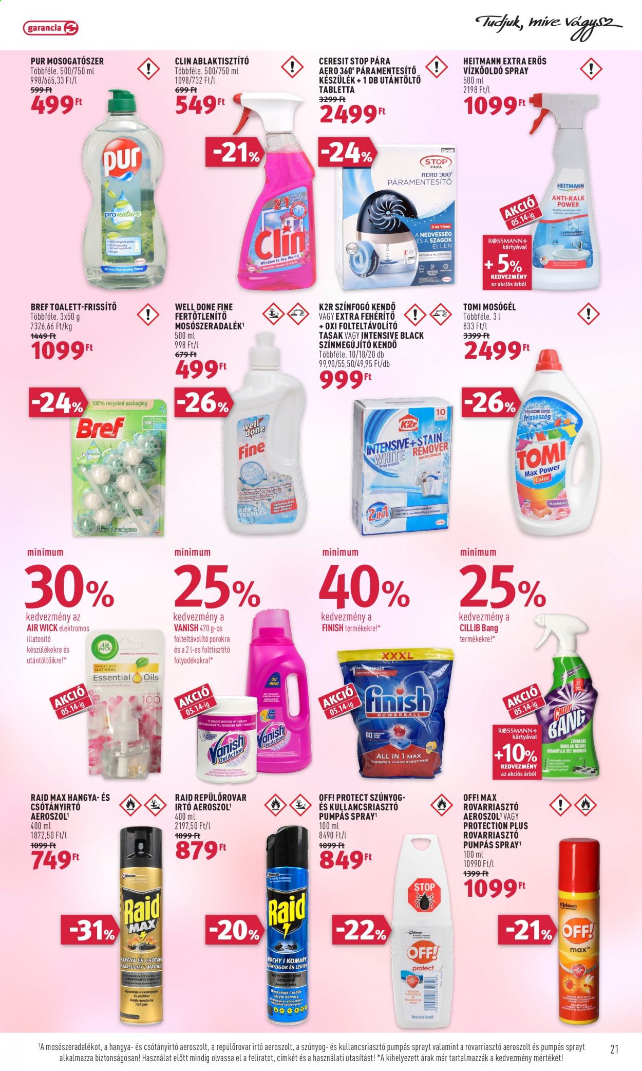 Rossmann akciós újságok - 2021.05.03 - 2021.05.07. Oldal 21