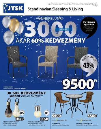 Újság JYSK - 2021.04.29 - 2021.05.12.