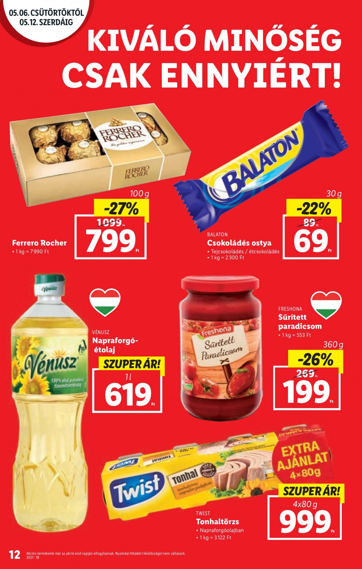 Lidl akciós újságok - 2021.05.06 - 2021.05.12. Oldal 12