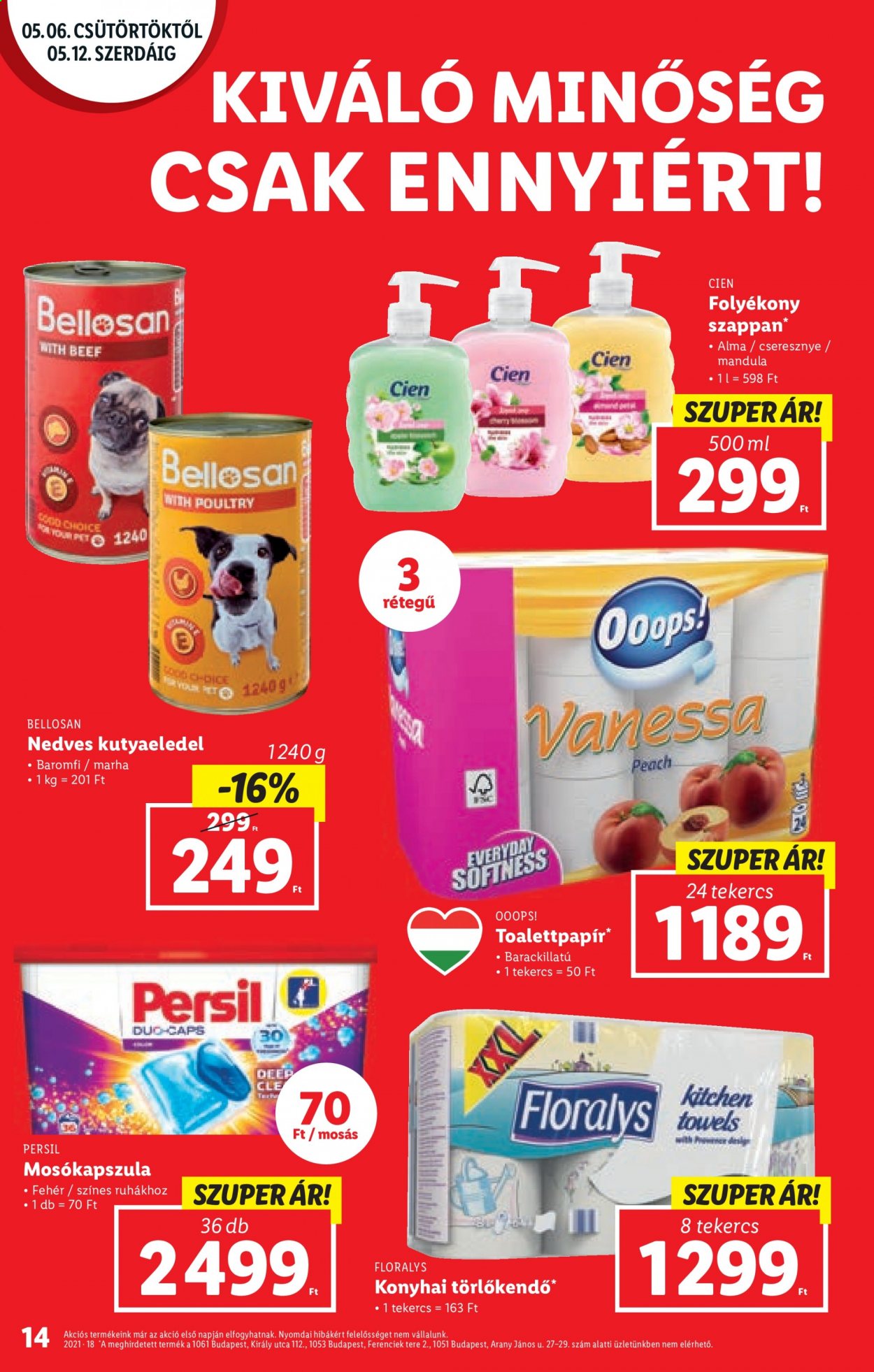 Lidl akciós újságok - 2021.05.06 - 2021.05.12. Oldal 14