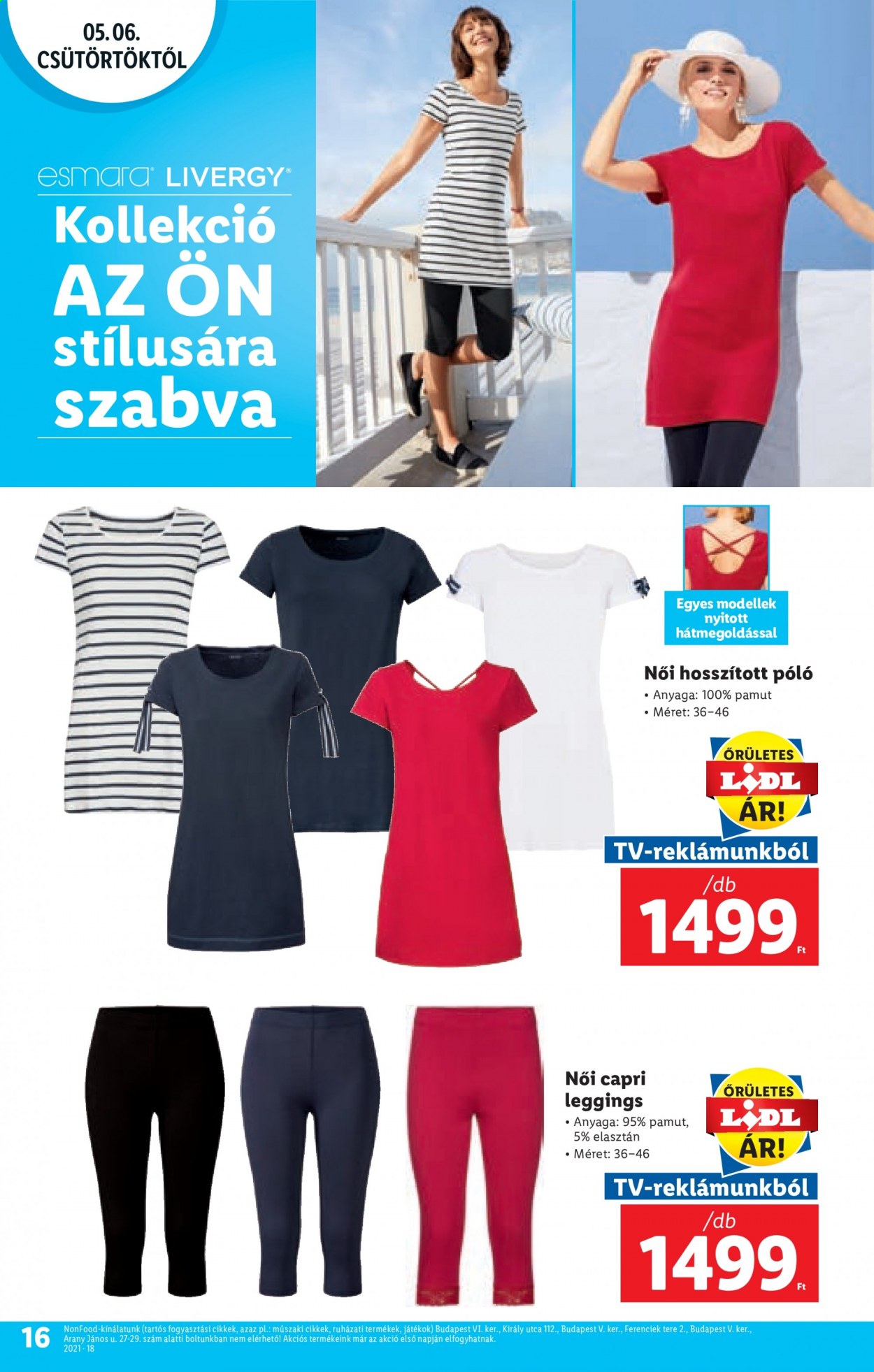 Lidl akciós újságok - 2021.05.06 - 2021.05.12. Oldal 16
