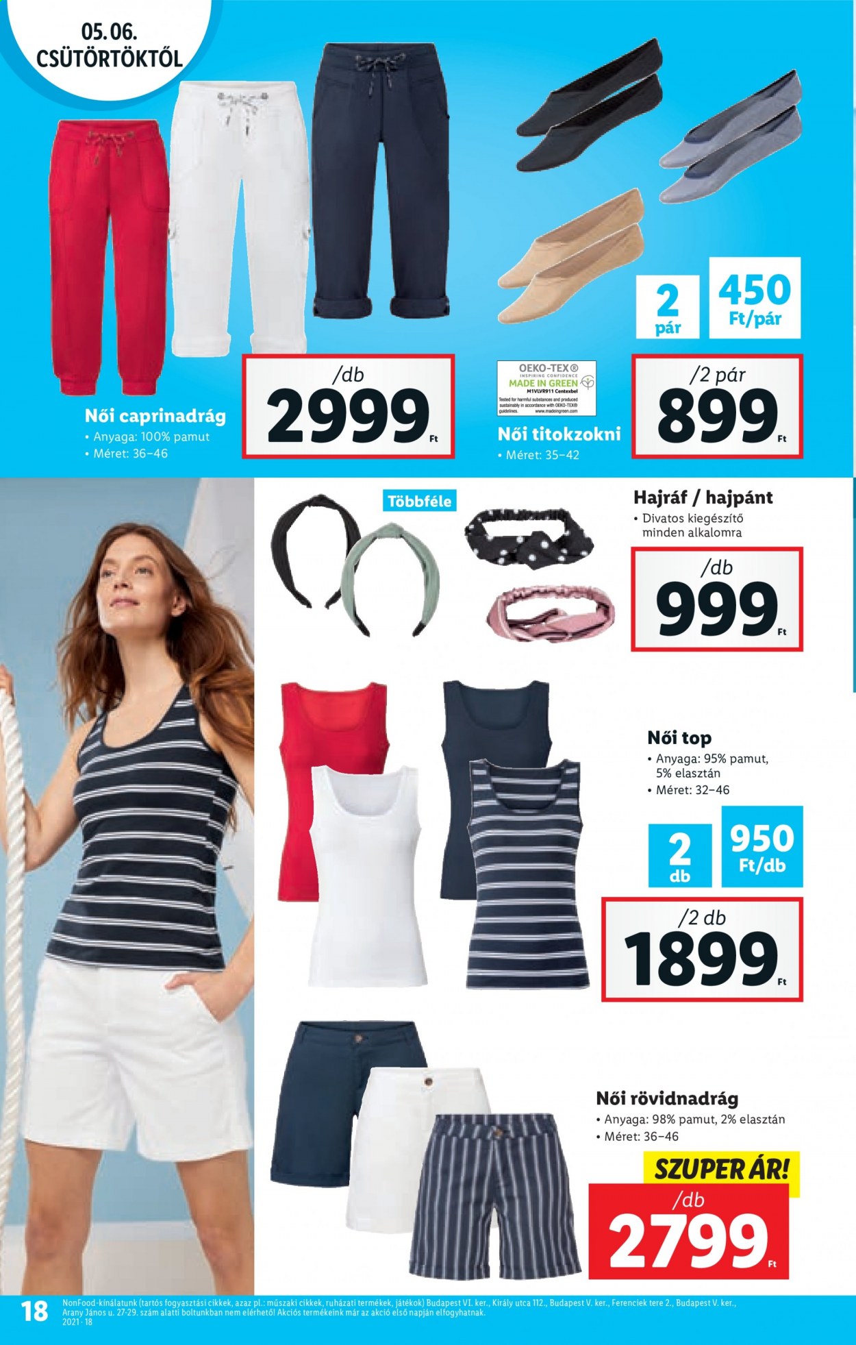 Lidl akciós újságok - 2021.05.06 - 2021.05.12. Oldal 18