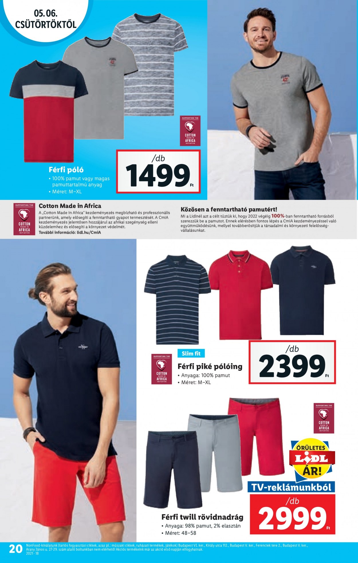 Lidl akciós újságok - 2021.05.06 - 2021.05.12. Oldal 20