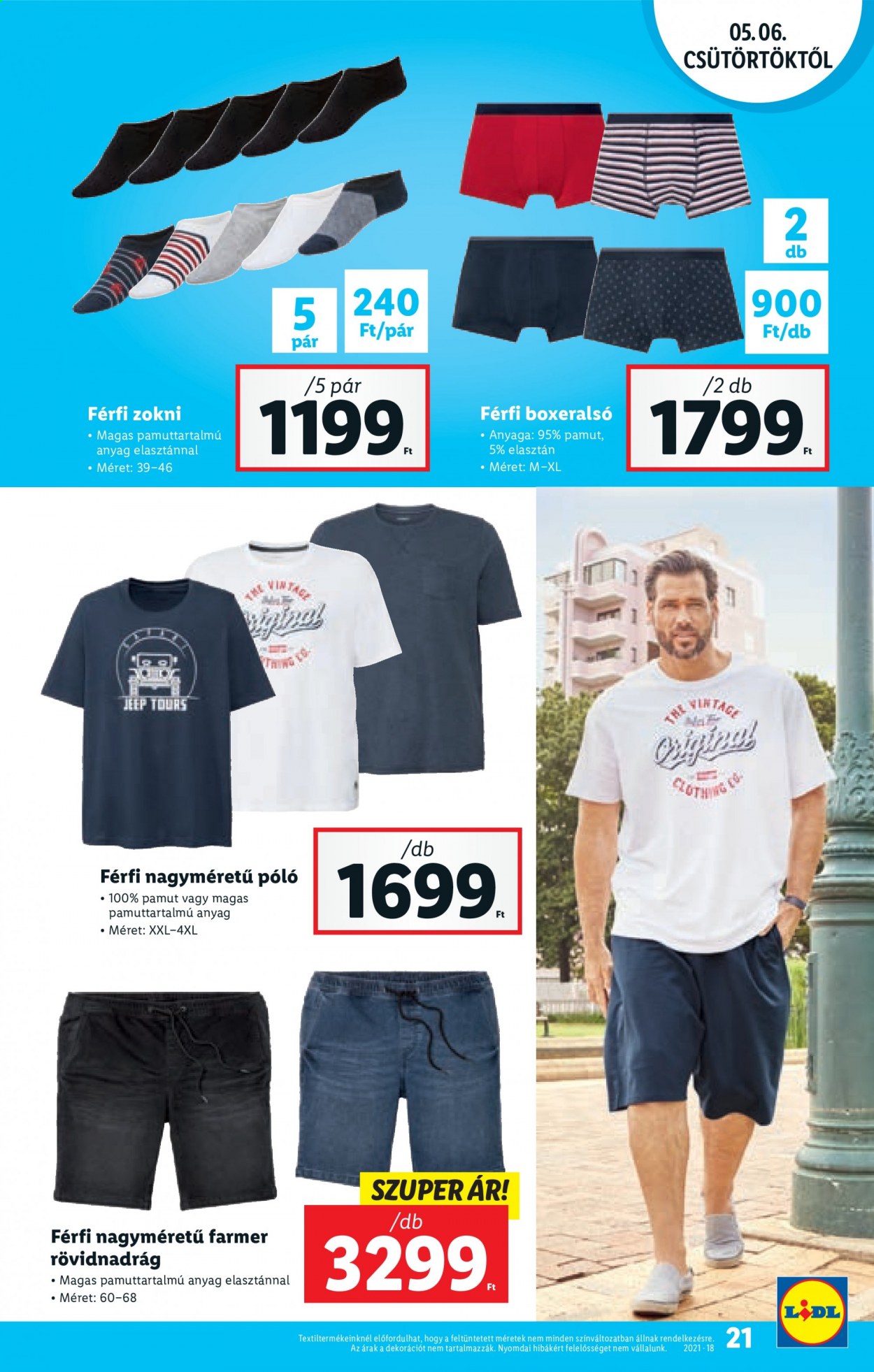 Lidl akciós újságok - 2021.05.06 - 2021.05.12. Oldal 21