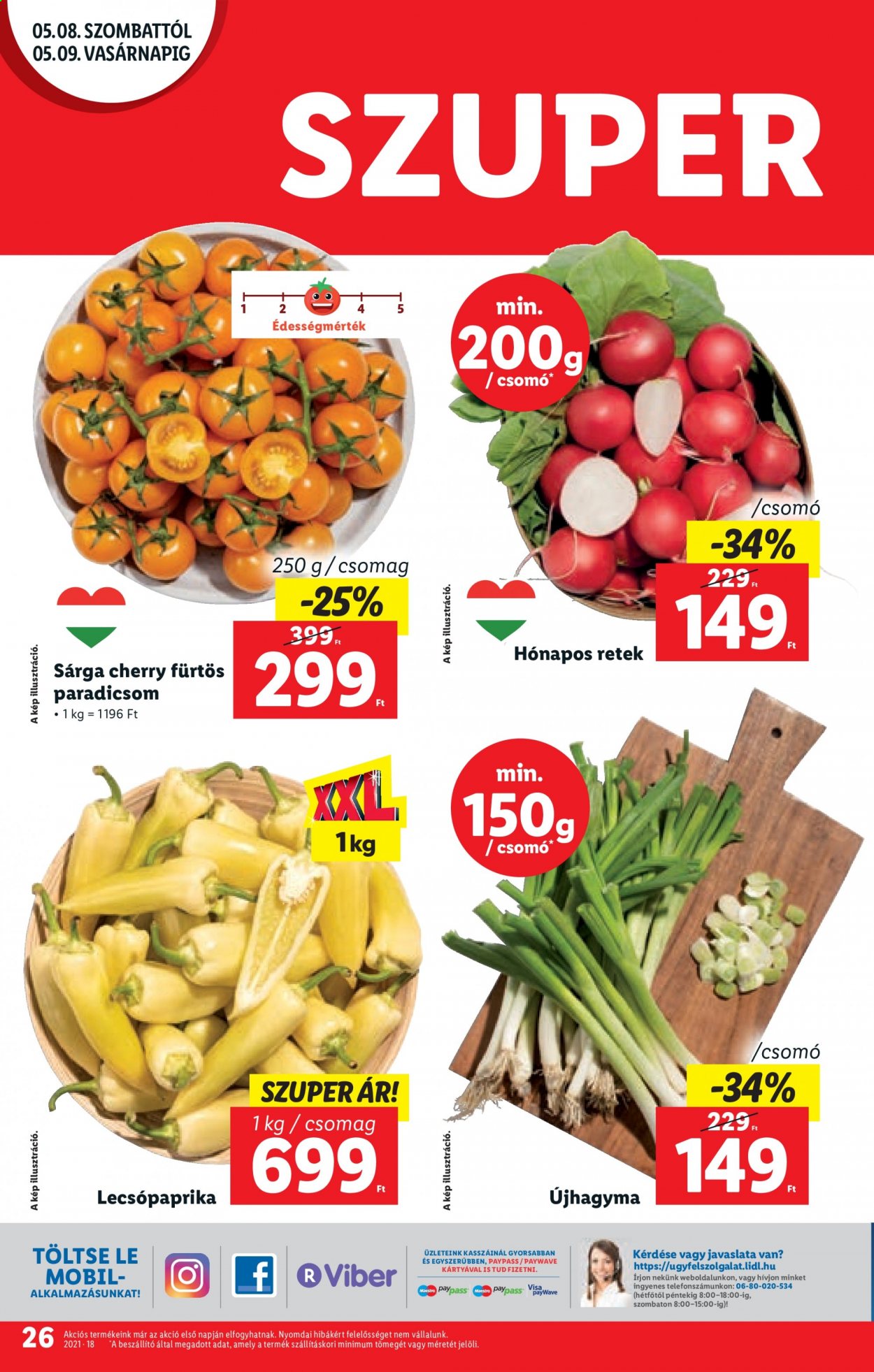 Lidl akciós újságok - 2021.05.06 - 2021.05.12. Oldal 26
