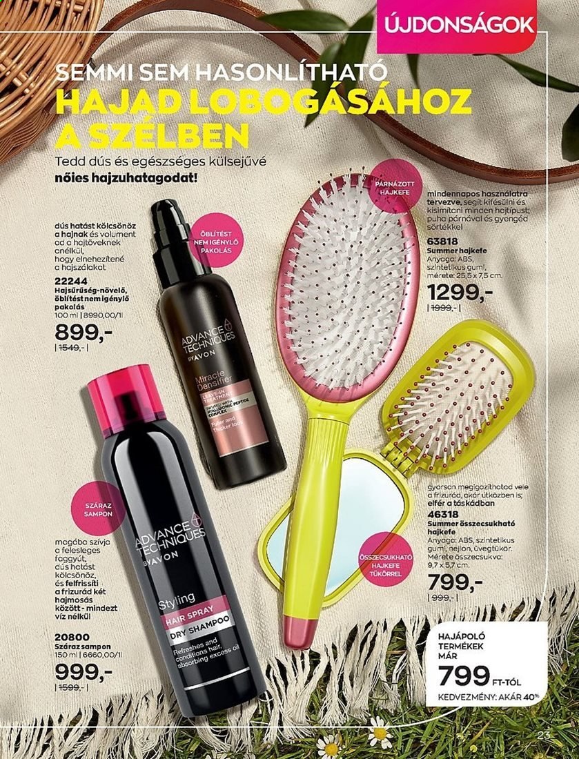 Avon akciós újságok - 2021.05.01 - 2021.05.31. Oldal 23