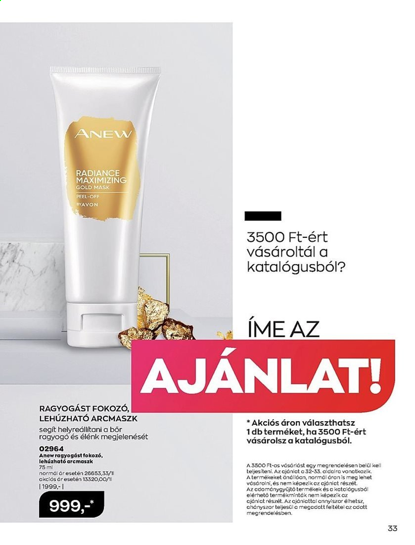 Avon akciós újságok - 2021.05.01 - 2021.05.31. Oldal 33
