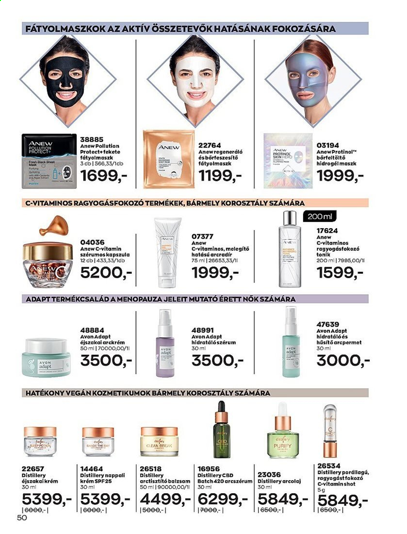 Avon akciós újságok - 2021.05.01 - 2021.05.31. Oldal 50