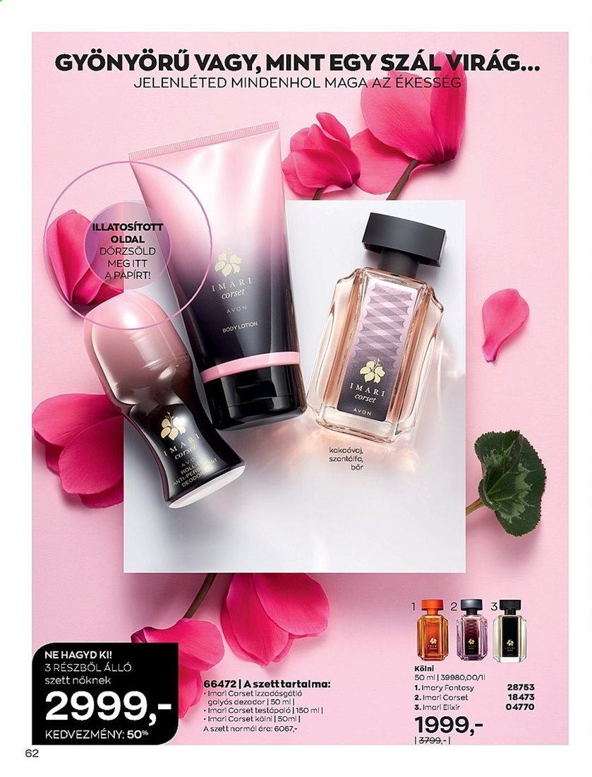 Avon akciós újságok - 2021.05.01 - 2021.05.31. Oldal 62