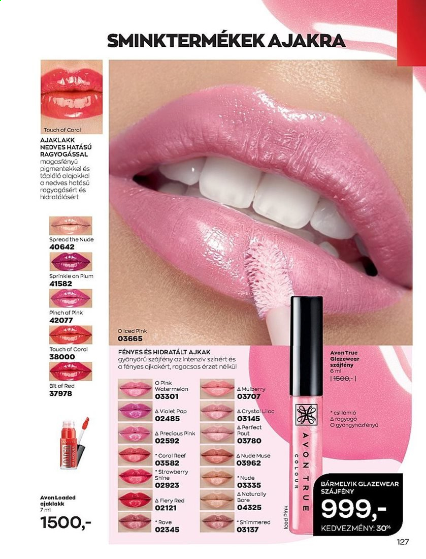 Avon akciós újságok - 2021.05.01 - 2021.05.31. Oldal 127