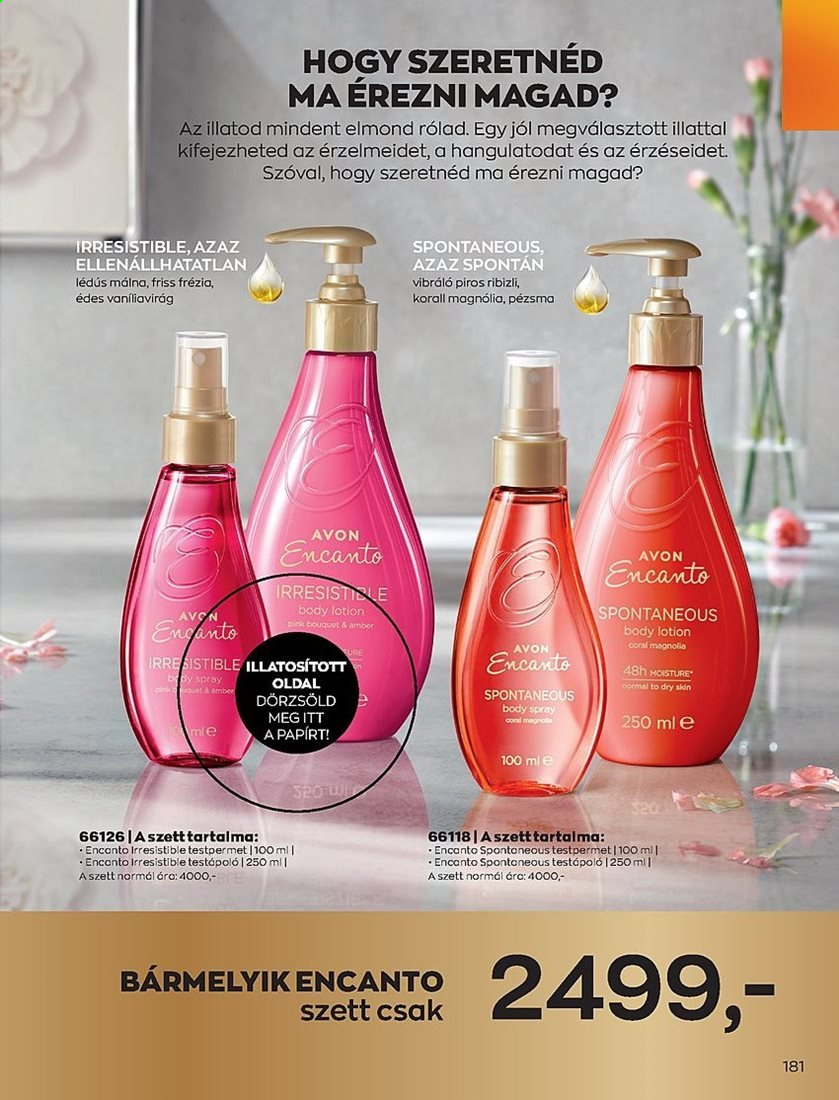 Avon akciós újságok - 2021.05.01 - 2021.05.31. Oldal 181