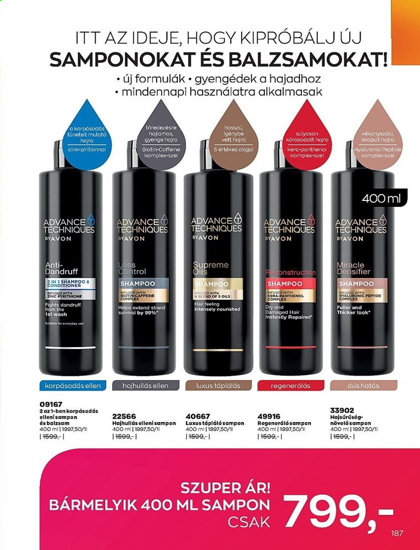 Avon akciós újságok - 2021.05.01 - 2021.05.31. Oldal 187