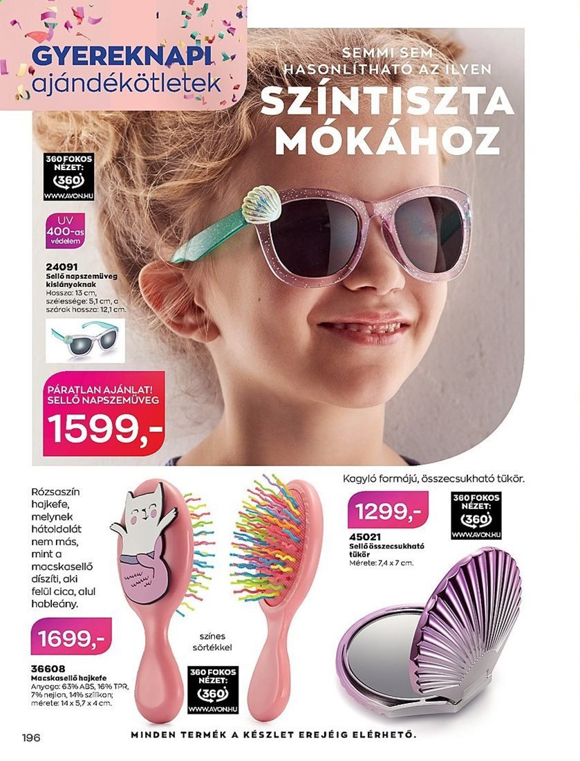 Avon akciós újságok - 2021.05.01 - 2021.05.31. Oldal 196