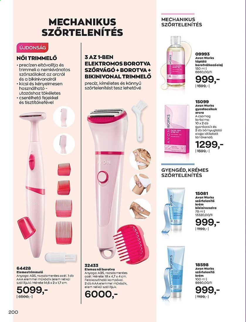 Avon akciós újságok - 2021.05.01 - 2021.05.31. Oldal 200