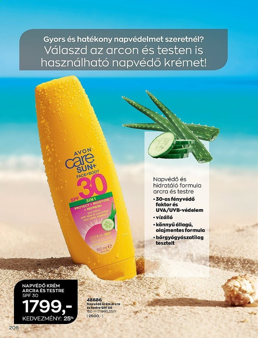 Avon akciós újságok - 2021.05.01 - 2021.05.31. Oldal 206