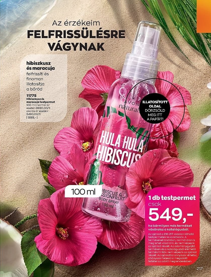 Avon akciós újságok - 2021.05.01 - 2021.05.31. Oldal 217