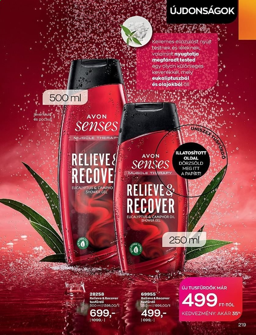 Avon akciós újságok - 2021.05.01 - 2021.05.31. Oldal 219