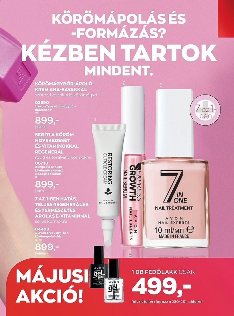 Avon akciós újságok - 2021.05.01 - 2021.05.31. Oldal 229