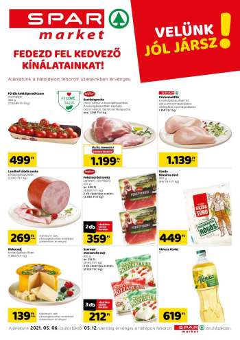 Újság SPAR market - 2021.05.06 - 2021.05.12.