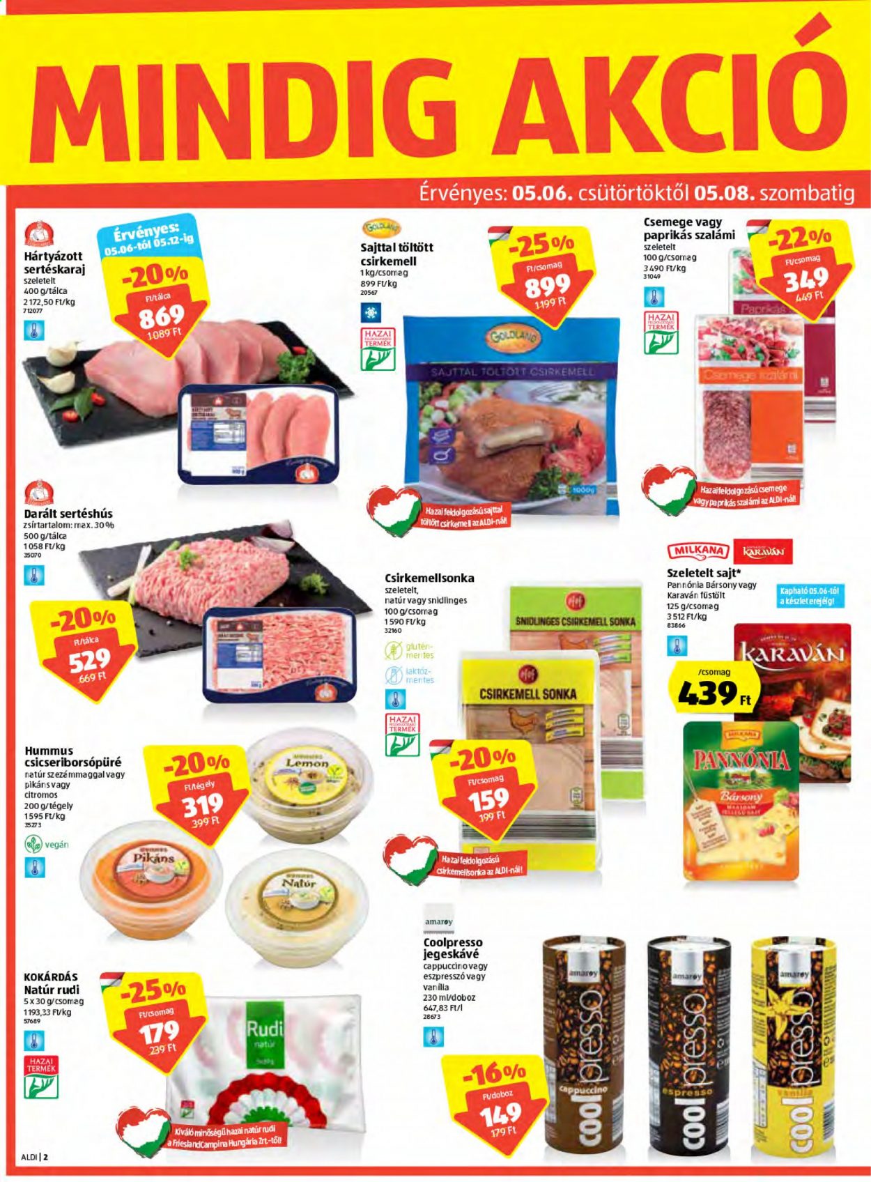 Aldi akciós újságok - 2021.05.06 - 2021.05.12. Oldal 2