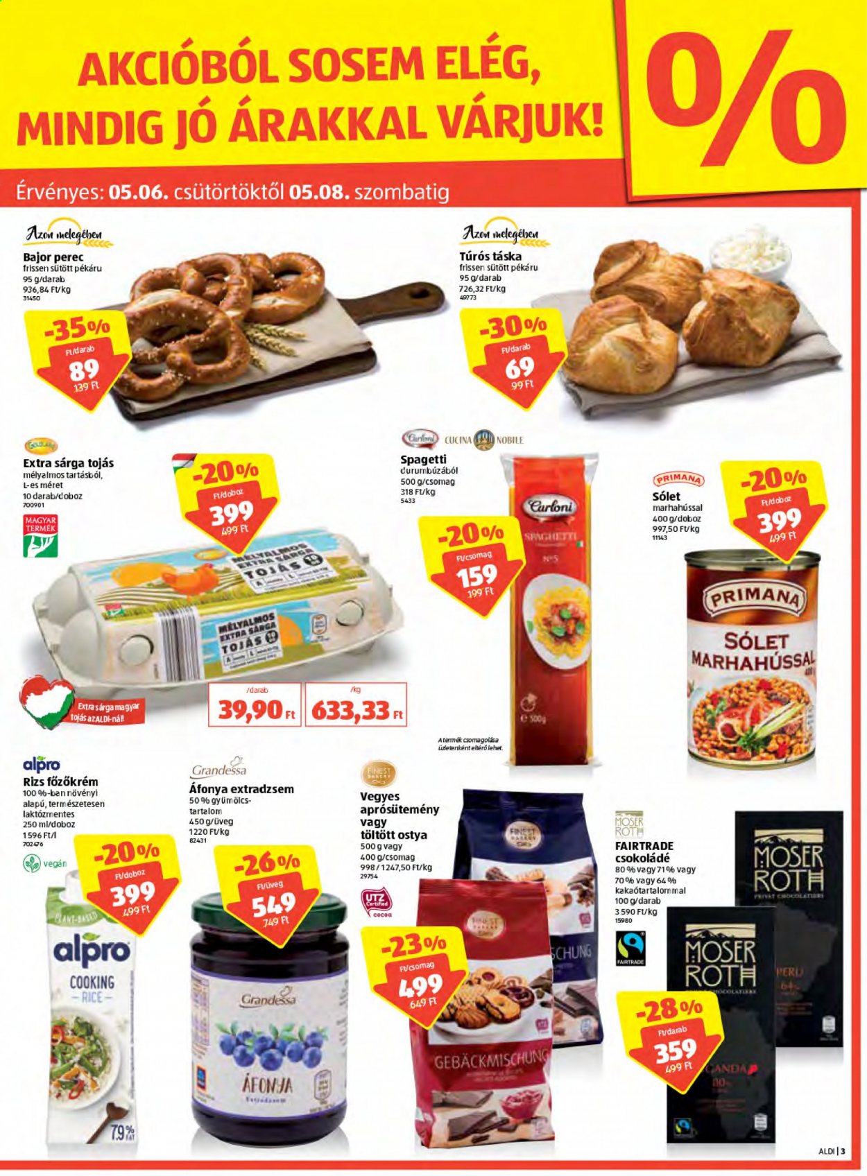 Aldi akciós újságok - 2021.05.06 - 2021.05.12. Oldal 3