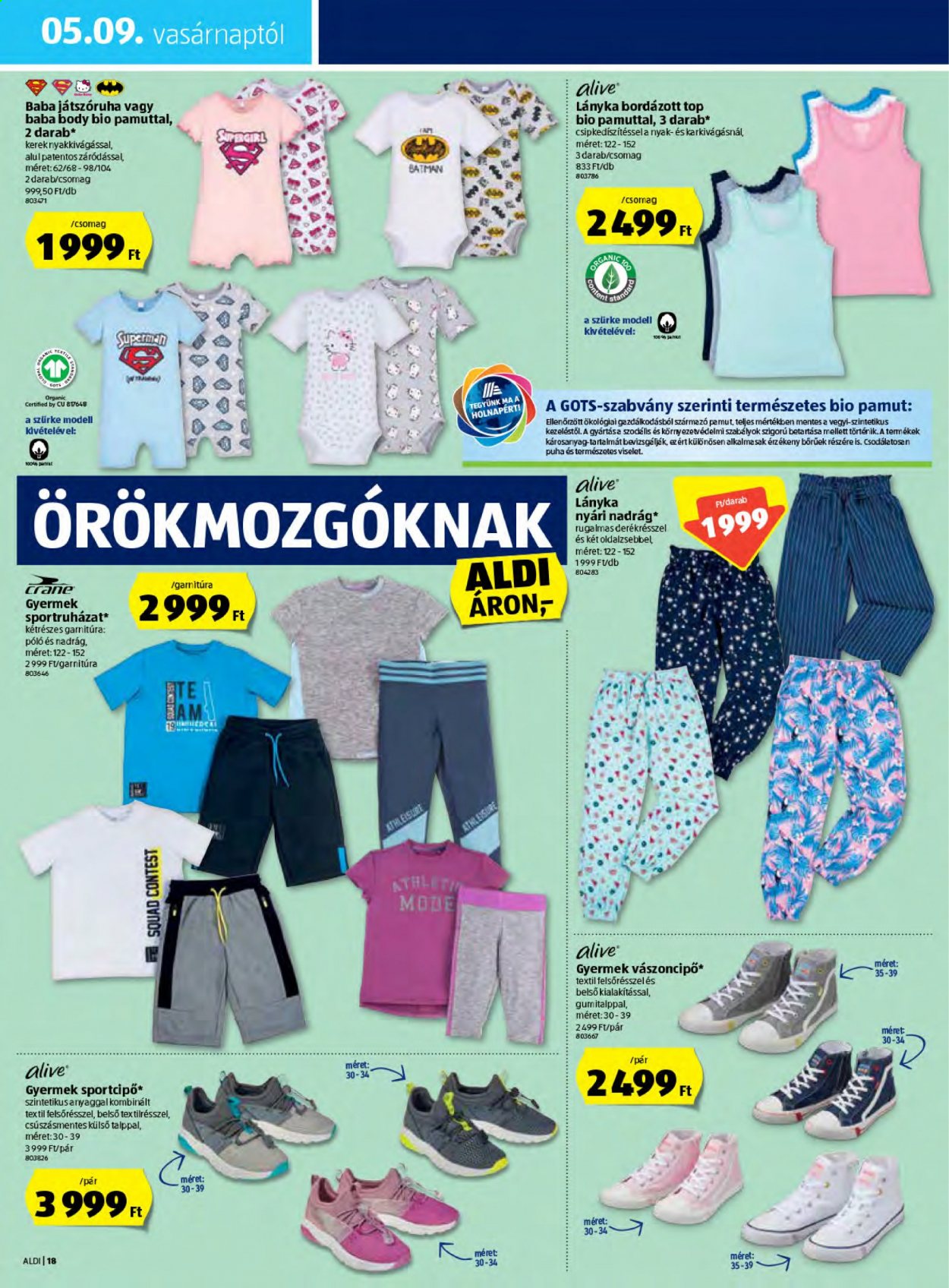 Aldi akciós újságok - 2021.05.06 - 2021.05.12. Oldal 18