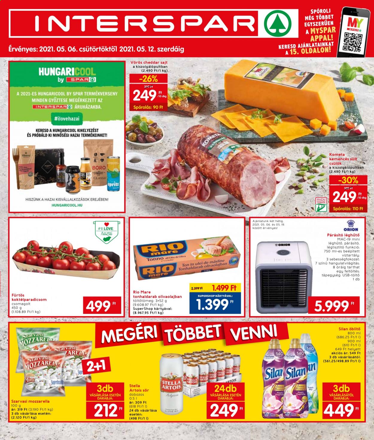 INTERSPAR akciós újságok - 2021.05.06 - 2021.05.12. Oldal 1