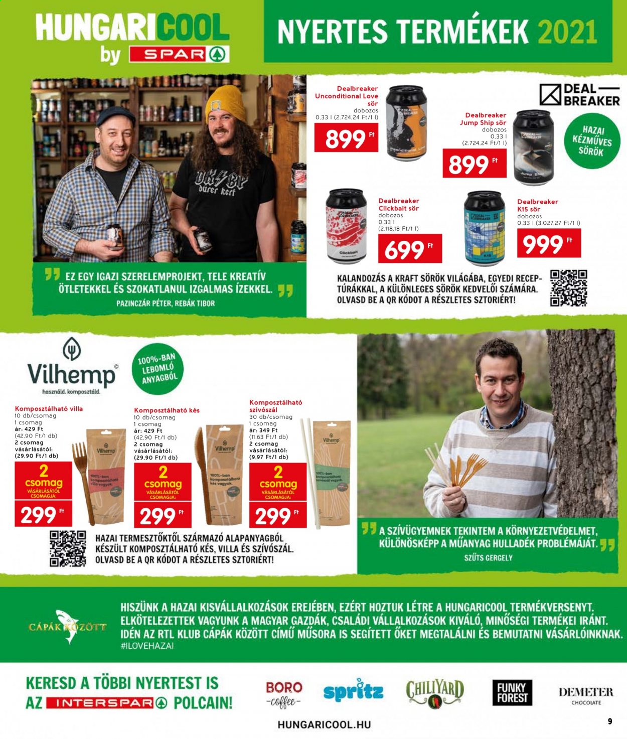INTERSPAR akciós újságok - 2021.05.06 - 2021.05.12. Oldal 9