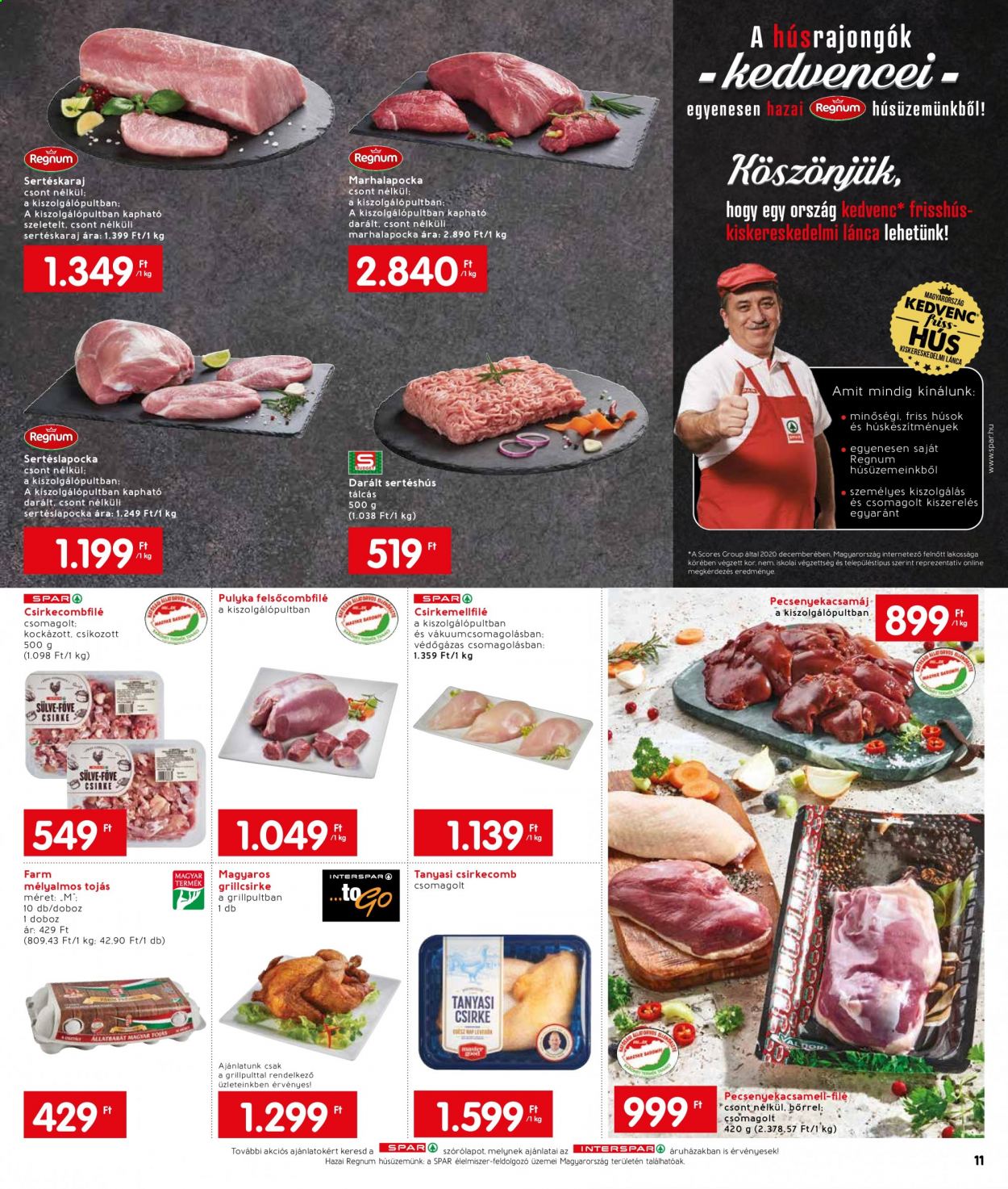 INTERSPAR akciós újságok - 2021.05.06 - 2021.05.12. Oldal 11