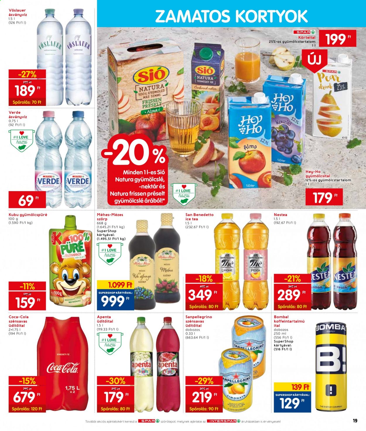 INTERSPAR akciós újságok - 2021.05.06 - 2021.05.12. Oldal 19