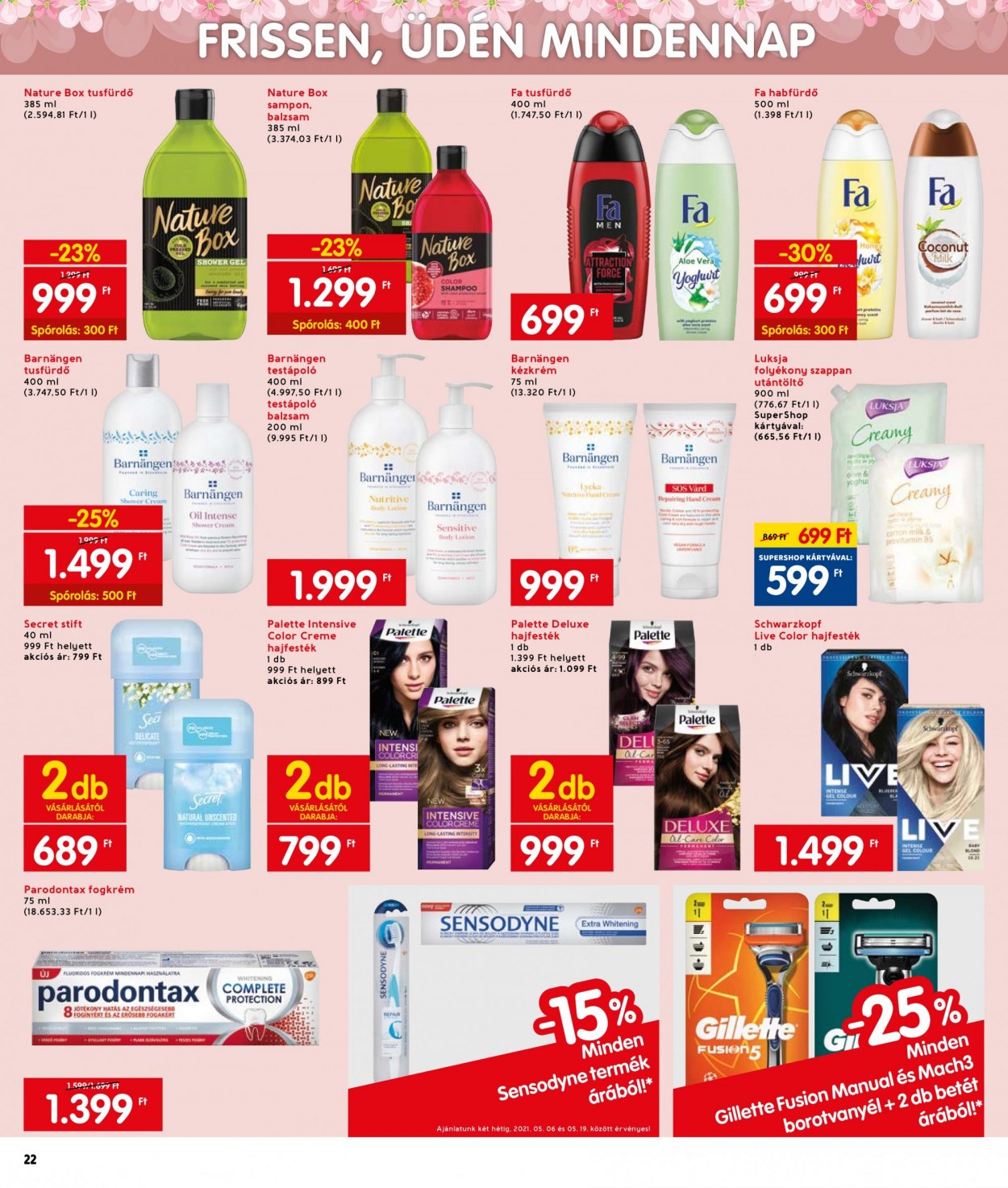 INTERSPAR akciós újságok - 2021.05.06 - 2021.05.12. Oldal 22