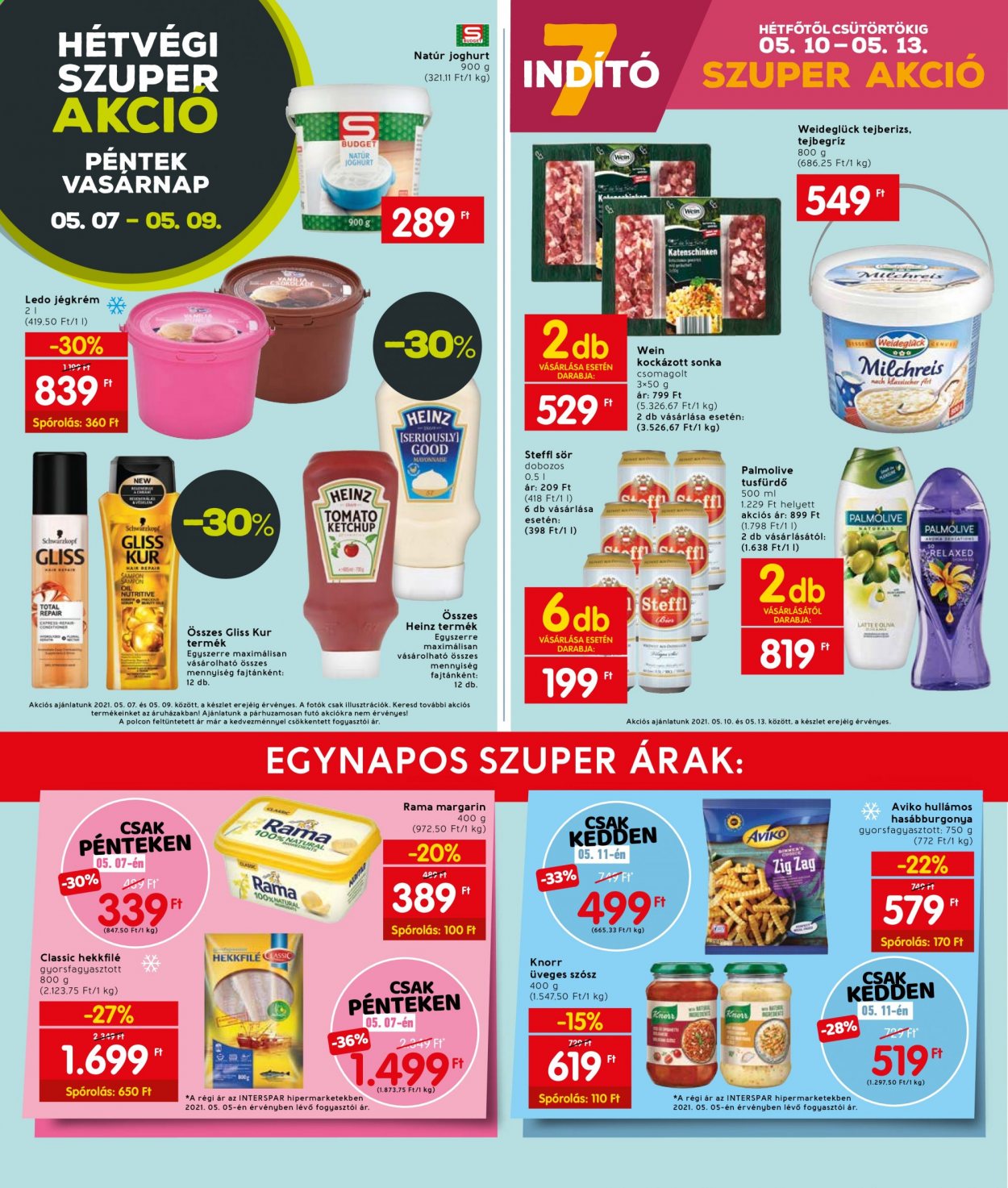 INTERSPAR akciós újságok - 2021.05.06 - 2021.05.12. Oldal 28