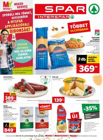 Újság SPAR - 2021.05.06 - 2021.05.12.