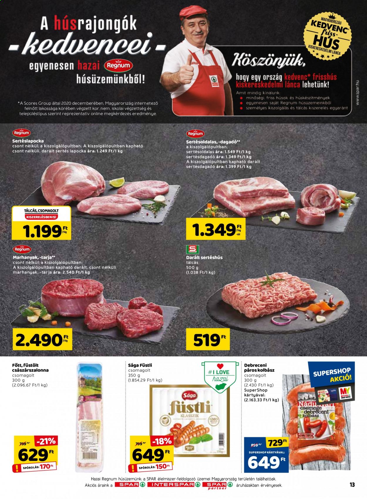 SPAR akciós újságok - 2021.05.06 - 2021.05.12. Oldal 13