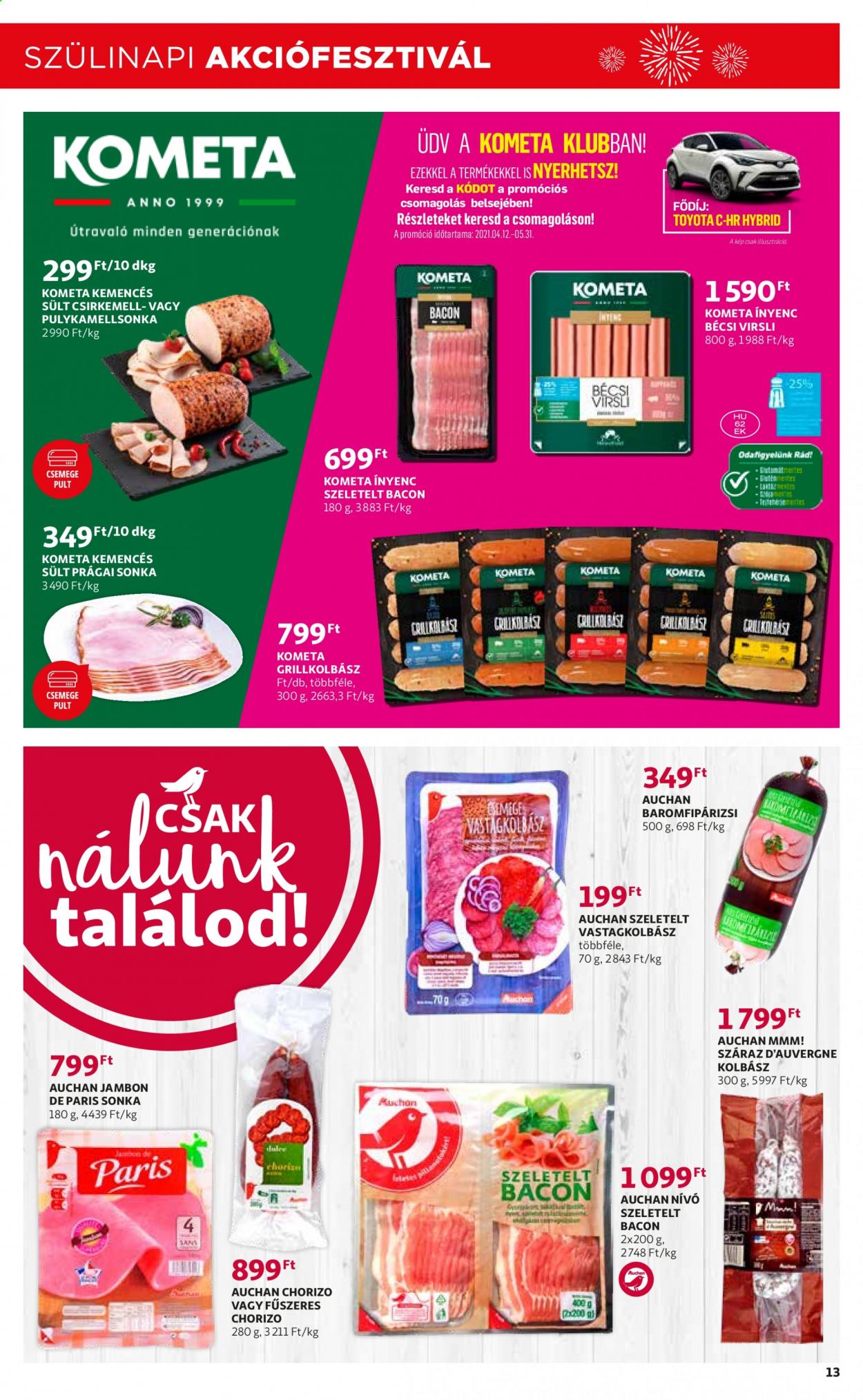 Auchan akciós újságok - 2021.05.06 - 2021.05.12. Oldal 13