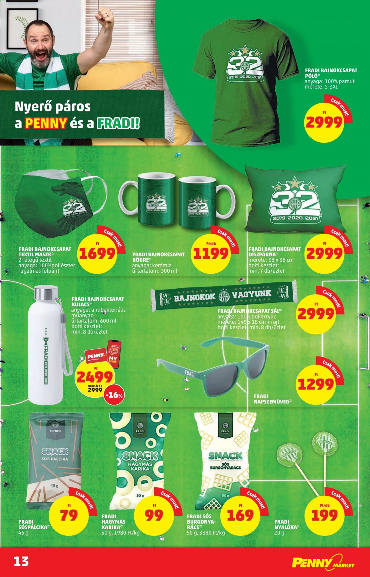 Penny Market akciós újságok - 2021.05.06 - 2021.05.12. Oldal 13