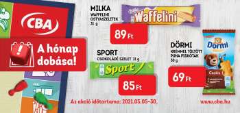 Újság CBA - 2021.05.05 - 2021.05.30.