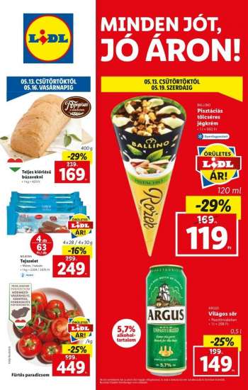 Újság Lidl - 2021.05.13 - 2021.05.19.
