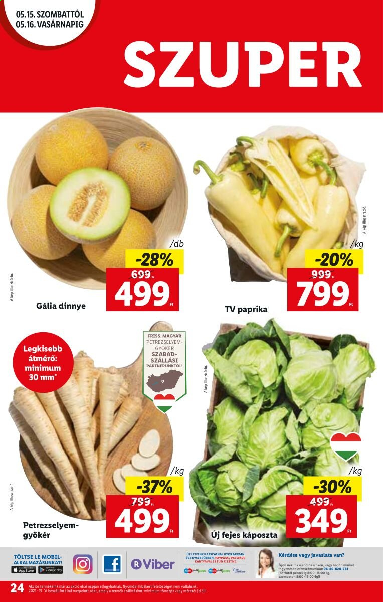Lidl akciós újságok - 2021.05.13 - 2021.05.19. Oldal 12