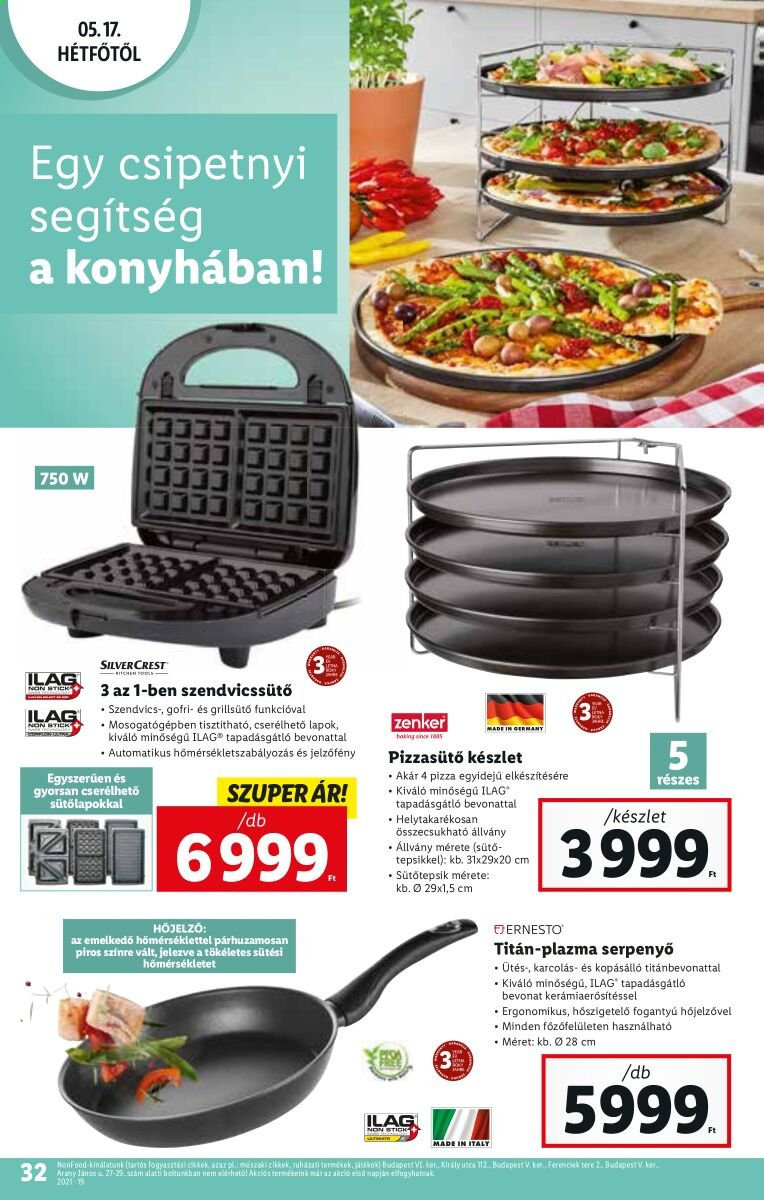 Lidl akciós újságok - 2021.05.13 - 2021.05.19. Oldal 18
