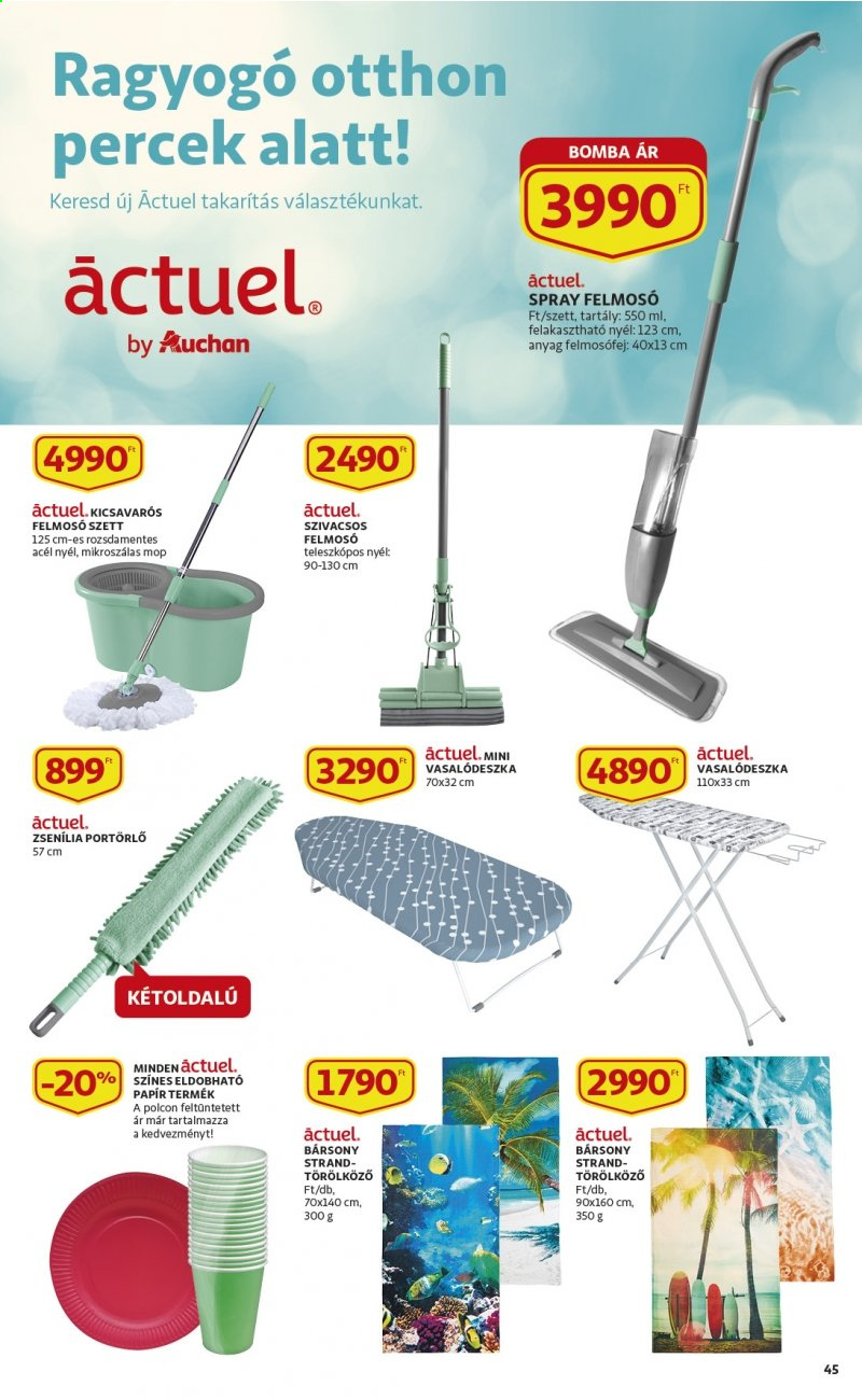 Auchan akciós újságok - 2021.05.13 - 2021.05.19. Oldal 45