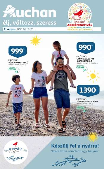 Újság Auchan - 2021.05.13 - 2021.05.26.