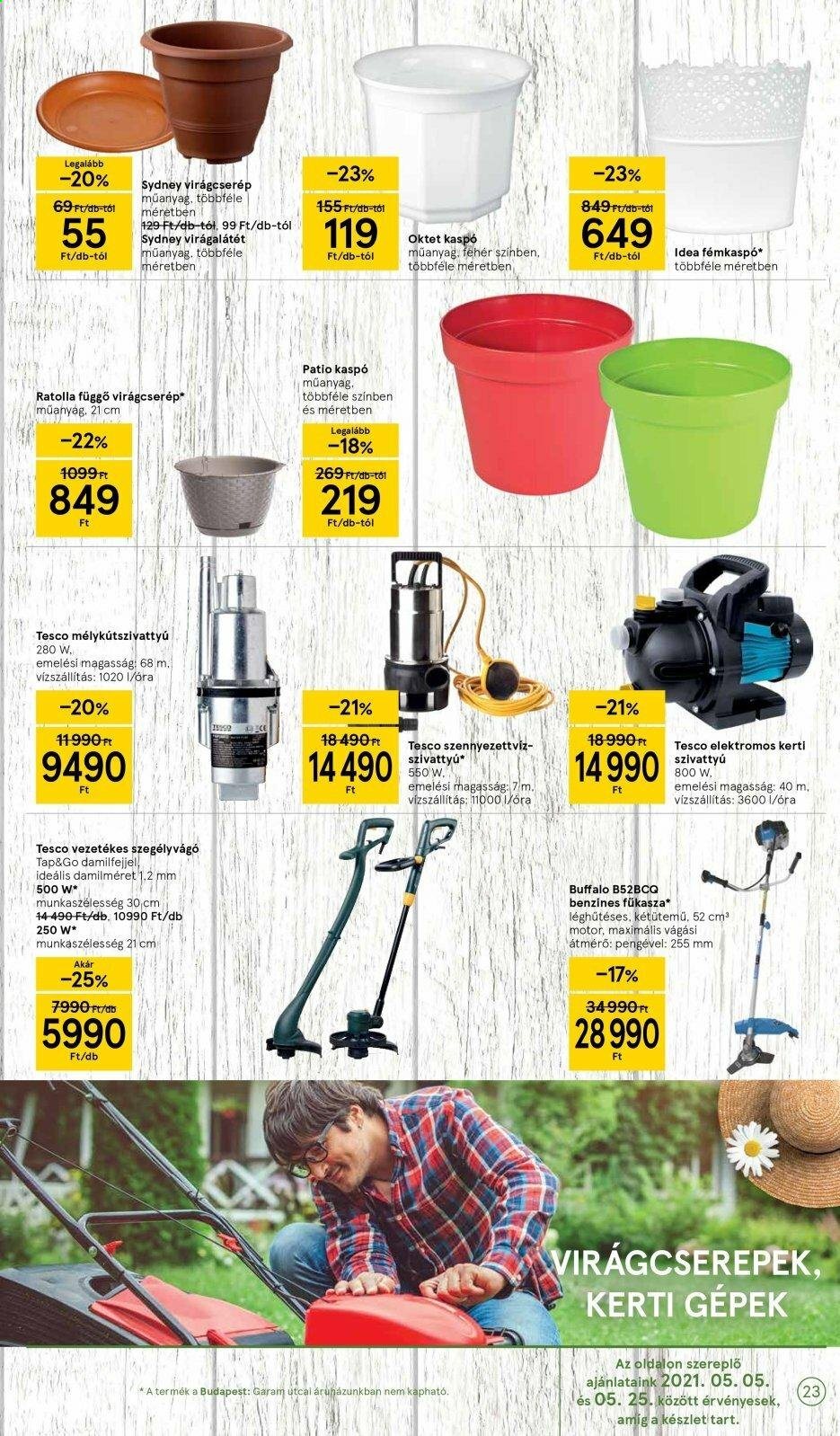TESCO akciós újságok - 2021.05.13 - 2021.05.19. Oldal 23