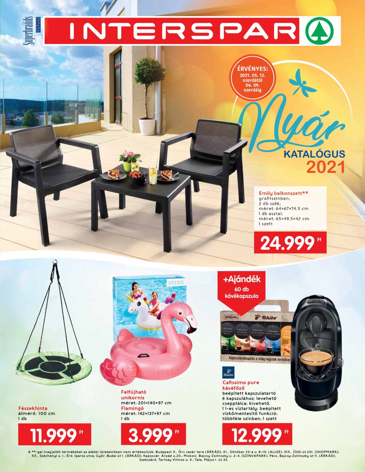 INTERSPAR akciós újságok - 2021.05.12 - 2021.06.09. Oldal 1
