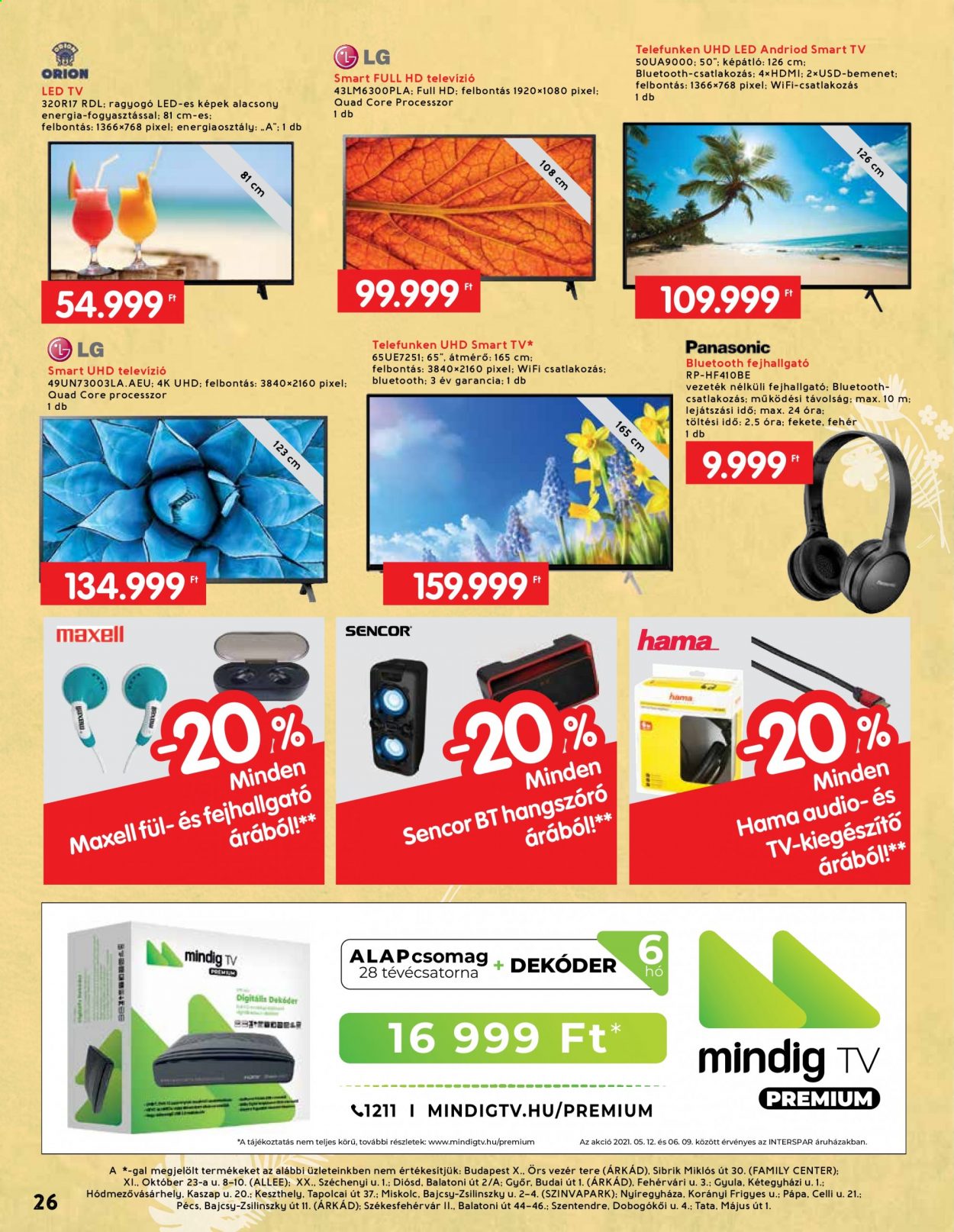 INTERSPAR akciós újságok - 2021.05.12 - 2021.06.09. Oldal 26