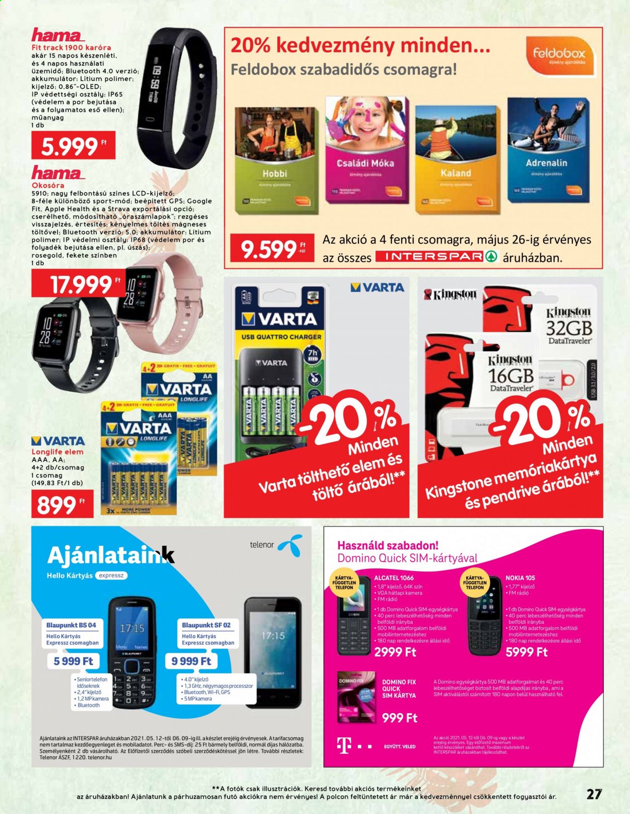 INTERSPAR akciós újságok - 2021.05.12 - 2021.06.09. Oldal 27