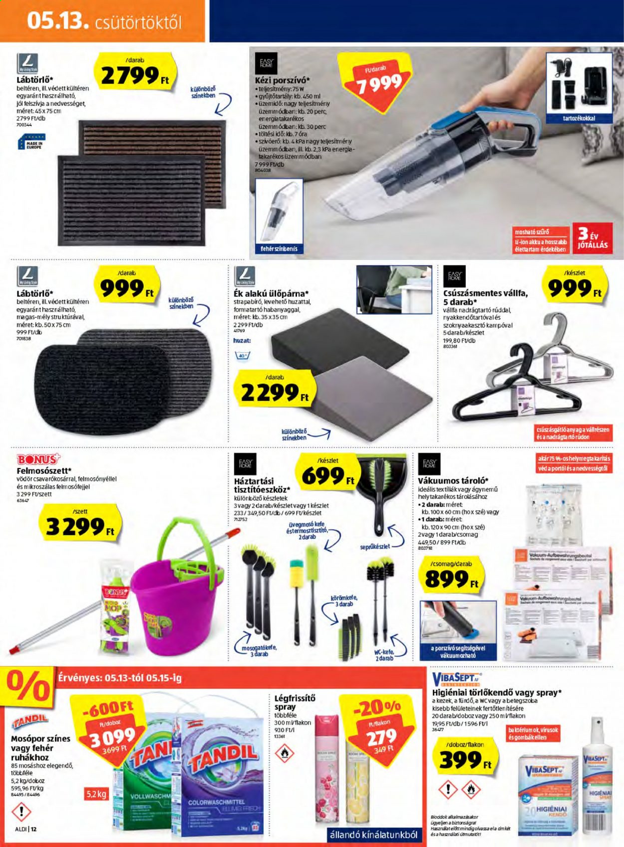 Aldi akciós újságok - 2021.05.13 - 2021.05.19. Oldal 12