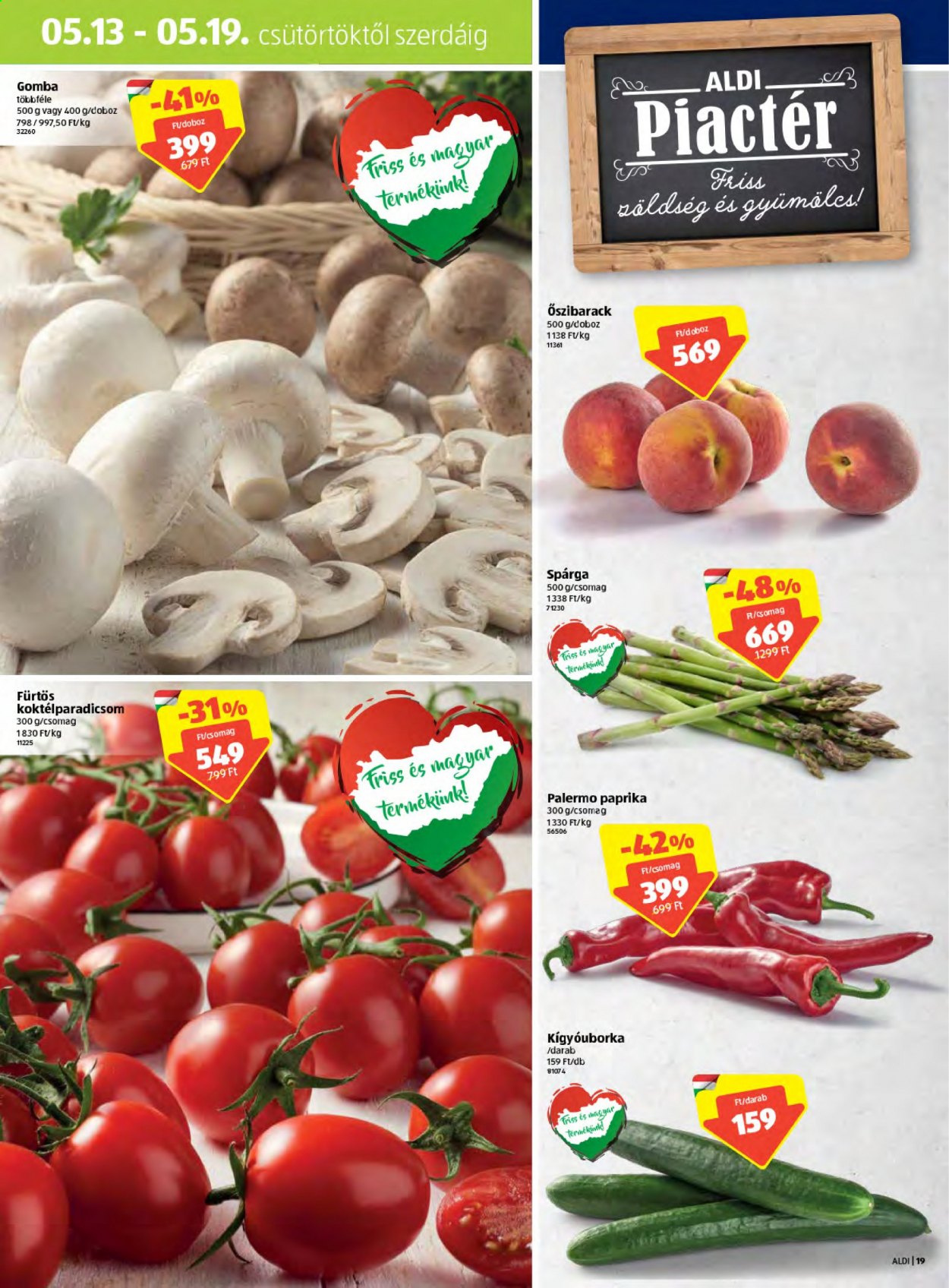 Aldi akciós újságok - 2021.05.13 - 2021.05.19. Oldal 19