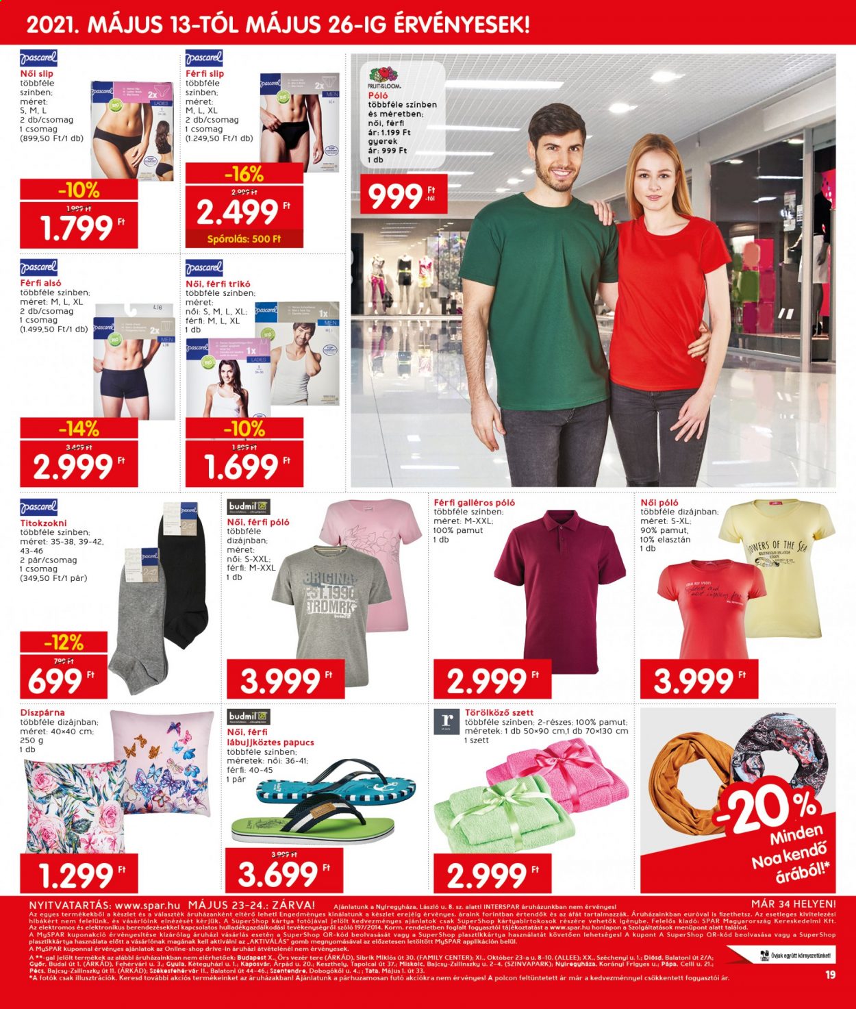 INTERSPAR akciós újságok - 2021.05.13 - 2021.05.19. Oldal 19