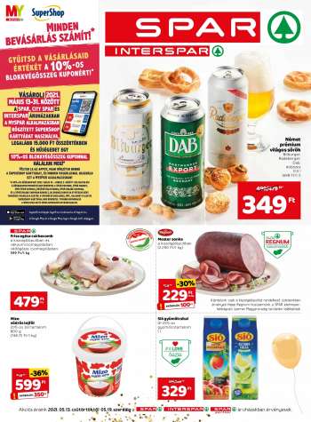 Újság SPAR - 2021.05.13 - 2021.05.19.